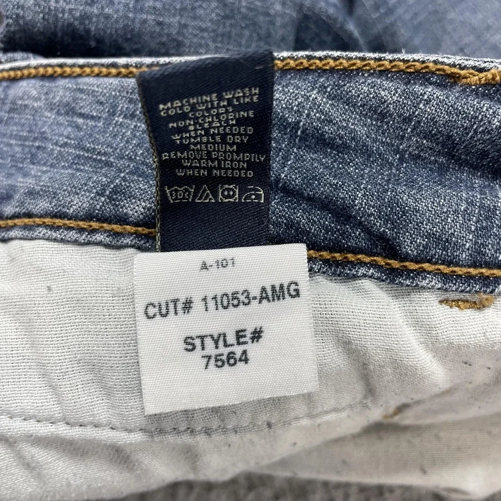 American Eagle‎ Outfitters Jeans Womens 6 Blue Medium Wash Bootcut Stretch 29x31